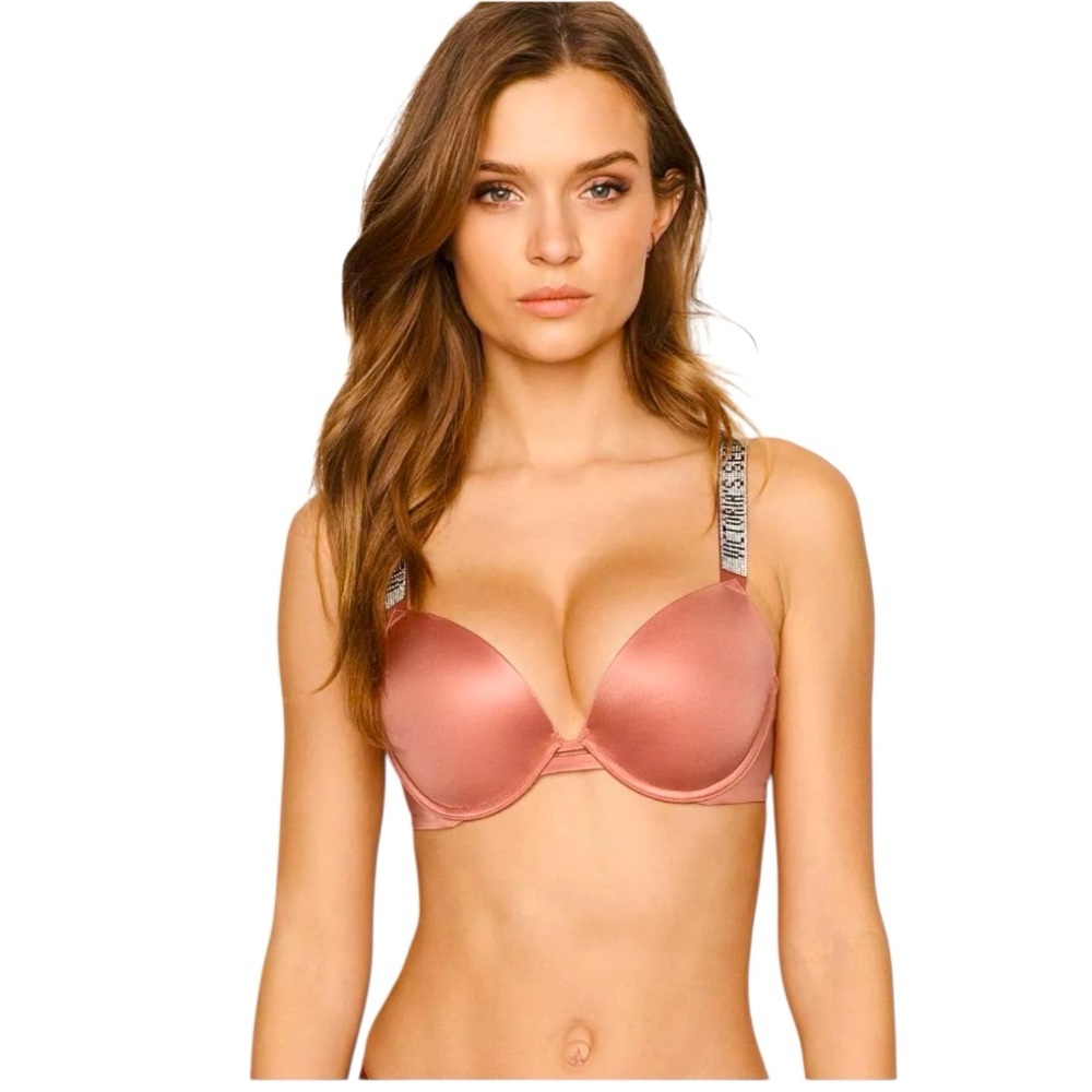 Victoria's Secret Fashion Show Very Sexy shine straps crystals embellished bra